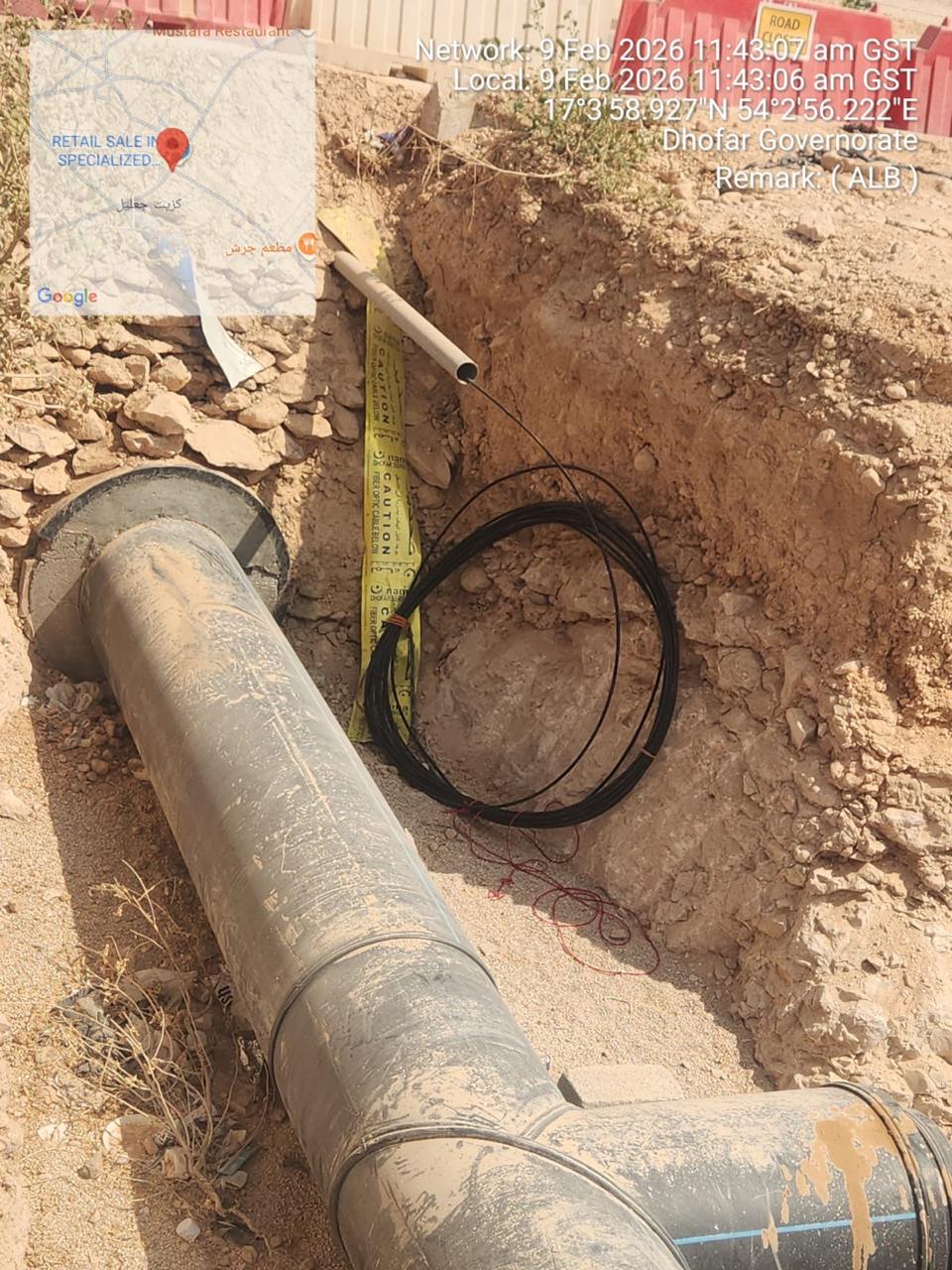 Cable laying Salalah